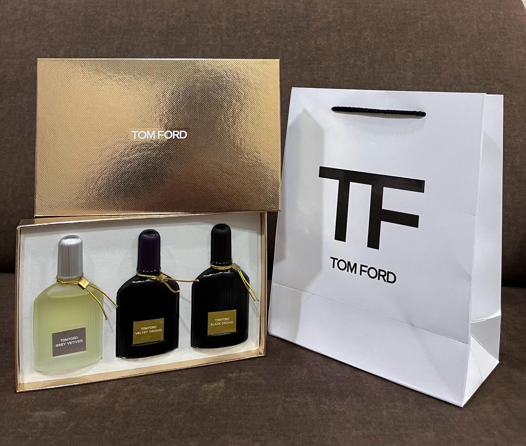 Ford Perfume Gift Velvet Orchid Gift Set Tom Ford Giftset Of (Gold